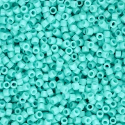 Miyuki Delica Duracoat 11/0 DB2130 - Azul subacuático opaco Paquete de 100 g