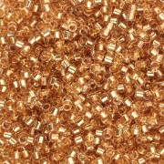 Paquete de 50 g de Miyuki Delica 11/0 DB2521 - Forrado de oro de 24 quilates|raw }}