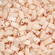 Miyuki Half Tila Beads 5x2.3x1.9 mm HTL-593 - Caramelo claro Ceilán paquete de 100g