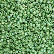 Miyuki Delica 11/0 DB0163 - Verde opaco AB x 100 g