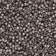 Paquete de 50 g de Miyuki Delica 11/0 DB0321 - Niquelado mate