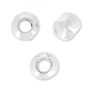 Perlas redondas 3.2 mm Chapado Plateado envejecido x15|raw }}