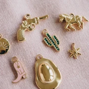 My DIY Jewellery - Kit de joyería Collar occidental de acero inoxidable Dorado