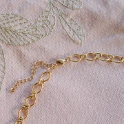 My DIY Jewellery - Kit de joyería Collar occidental de acero inoxidable Dorado