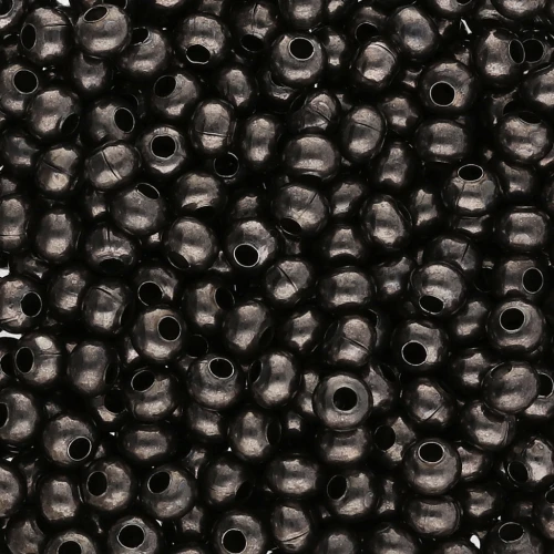 Rocalla de metal 8/0 - Gunmetal x10g
