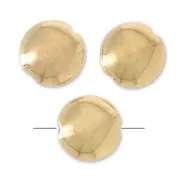 Tejos lissos 7.5 mm dorado rosa x4