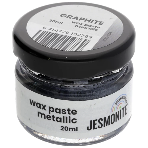 Cera metalizada en pasta - Jesmonite - Gris x20ml