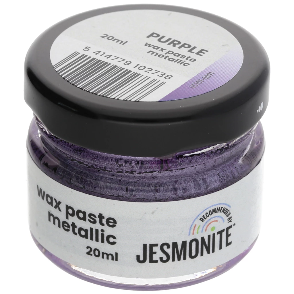 Cera metalizada en pasta - Jesmonite - Violeta x20ml - Perles & Co