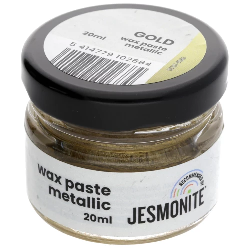 Cera metalizada en pasta - Jesmonite - Dorado x20ml
