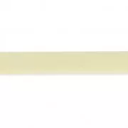 Cordón cuero reconstituido plano doble 3 mm Cream x1m