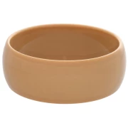 Pulsera brazalete de resina opaca de 69 mm de grosor - Camel x1