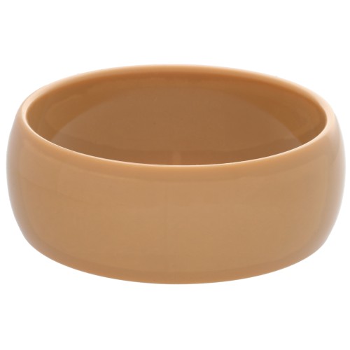 Pulsera brazalete de resina opaca de 69 mm de grosor - Camel x1