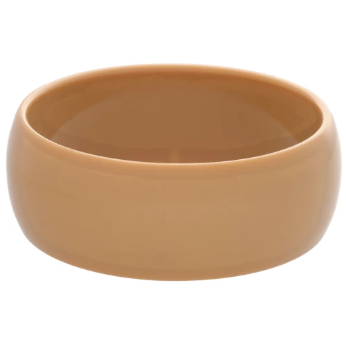 Pulsera brazalete de resina opaca de 69 mm de grosor - Camel x1