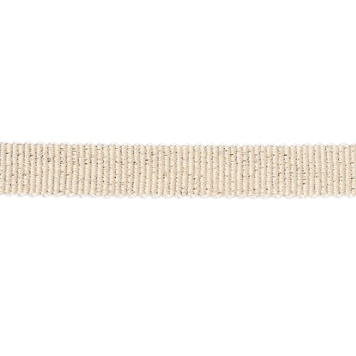 Cinta metálica Mokuba 9 mm - Dorado claro hilo x50cm