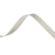 Cinta metálica Mokuba 9 mm - Hilo caqui Dorado x50cm