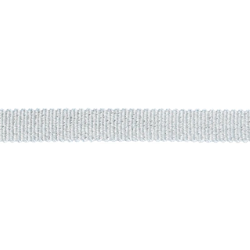 Cinta metálica Mokuba 9 mm - Plateado azul claro x50cm