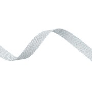 Cinta metálica Mokuba 9 mm - Plateado azul claro x50cm