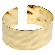 Pulsera brazalete 29x175 mm - Dorado con oro fino x1