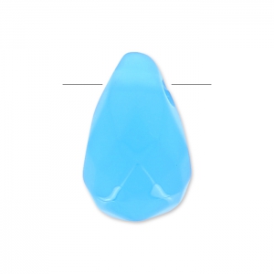 Gota facetada 6x9mm Blue Agate x1