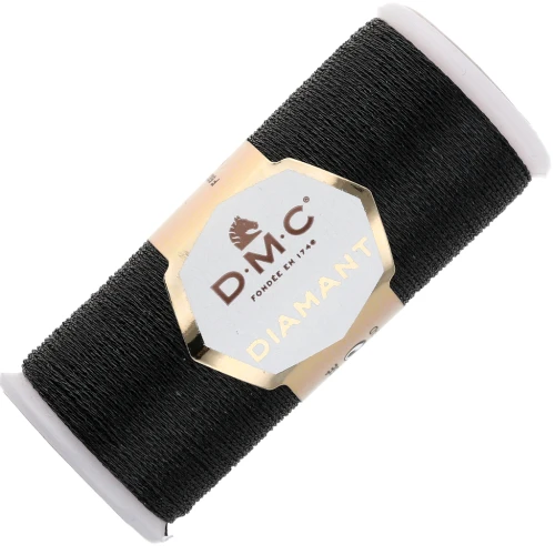 Hilo para bordar DMC Diamant Black (D310) x35m
