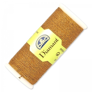 Hilo para bordar DMC Diamant Cobre (D301) x35m