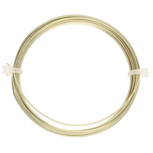 Alambre cuadrado de cobre para joyería 0,8 mm anti-desgaste - Champagne x6m
