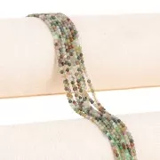 Cuenta redonda 2.4mm gema - Agata india x38cm