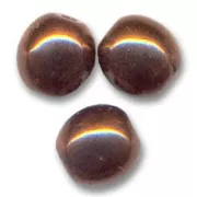 Cuentas redondas 6 mm Dark Bronze x25