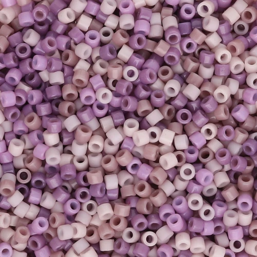 Mix Miyuki Delica 11/0 - Violeta Pastel x8g