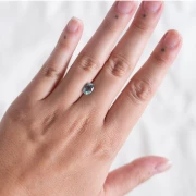 Aguamarina ovalada 6.05x6 mm - 1.15 cts