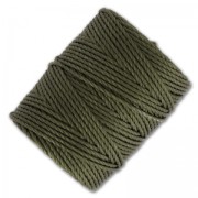 Hilo C-Lon Tex 400 Bead Cord 0,90 mm Green Olive x 35 m|raw }}