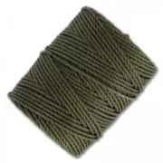 Hilo C-Lon Tex 400 Bead Cord 0,90 mm Green Olive x 35 m