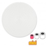 Placa ronde 7.8 cm para cuentas Hama Mini|raw }}