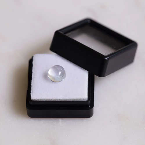 Piedra luna redonda 7.9 mm - 2.25 cts