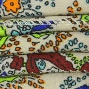 Cordón de algodón tubular 6 mm Africain Beige x 1 m