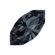 Navette PureCrystal 10x5 mm Graphite x1