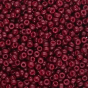 Rocaille Miyuki Duracoat 11/0 4470 - Teñido Granate Opaco x8g