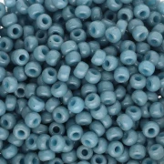 Rocaille Miyuki Duracoat 8/0 4479 - Azul Moody opaco teñido x8g