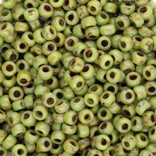 Rockery Miyuki 8/0 4515 - Chartreuse Picasso opaco x8g