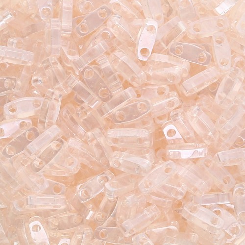 Miyuki Abalorios Cuarto de Tila 5x1.2x1.9 mm QTL-365 - Shell Claro Brillo Rosa x10g