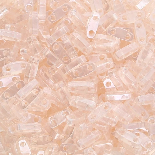 Miyuki Abalorios Cuarto de Tila 5x1.2x1.9 mm QTL-365 - Shell Claro Brillo Rosa x10g
