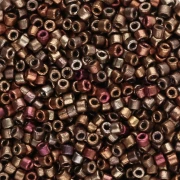 Rocalla Matubo 10/0, 2,1 mm - Gold Iris Metallic Mate, 10 g