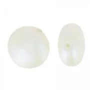 Pastilla nacarada PureCrystal 5860 10 mm Pearlescent White Pearl x1