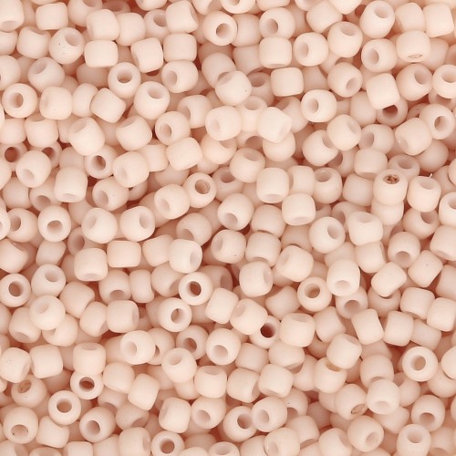 Rocaille Toho 11/0 TO11R763 - Albaricoque pastel opaco esmerilado x8g