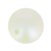 Perlada PureCrystal semi-agujereada 5818 6 mm Pearlescent White Pearl x1