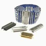 Pinza Beadslide para cuentas de tejer 30x13 mm - Oro x1