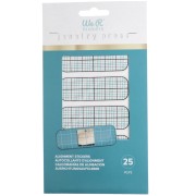 Pegatinas de alineación para punzonadora manual We R Makers x25