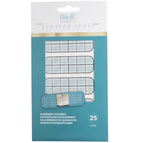 Pegatinas de alineación para punzonadora manual We R Makers x25