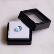 Aguamarina ovalada 7.2x5.6 mm - 0.90 cts|raw }}