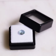 Aguamarina ovalada 6,5x5 mm - 0,65 cts